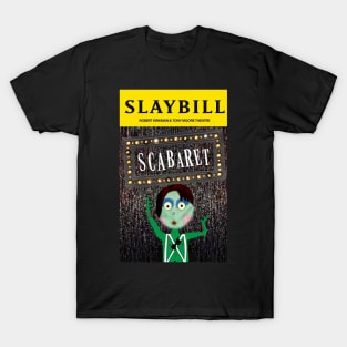 Broadway Zombie Scabaret Slaybill T-Shirt